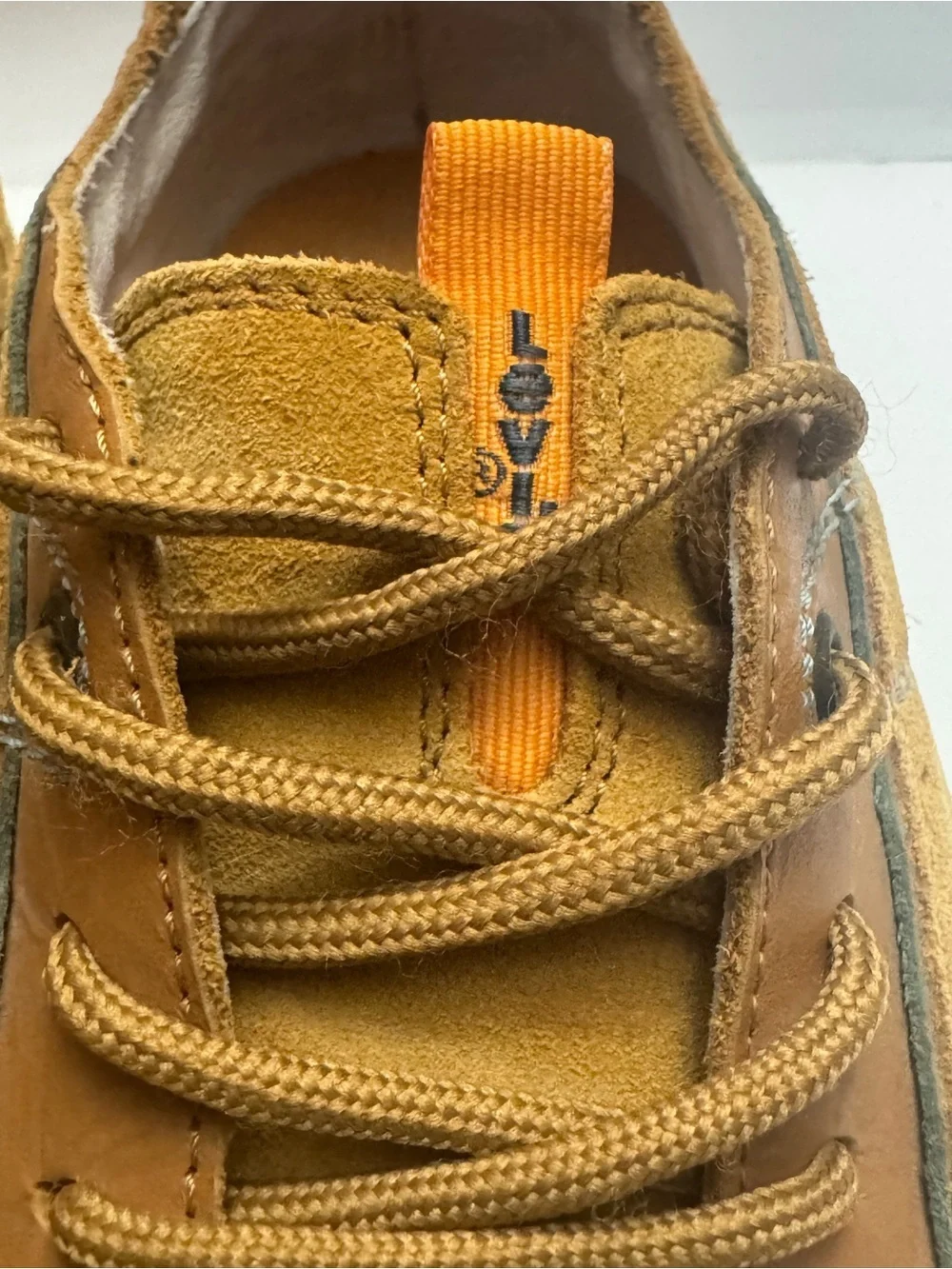 Levi’s Suede Moc Toe Casual Shoes Brown Lace Up Men’s Size 10 Leather